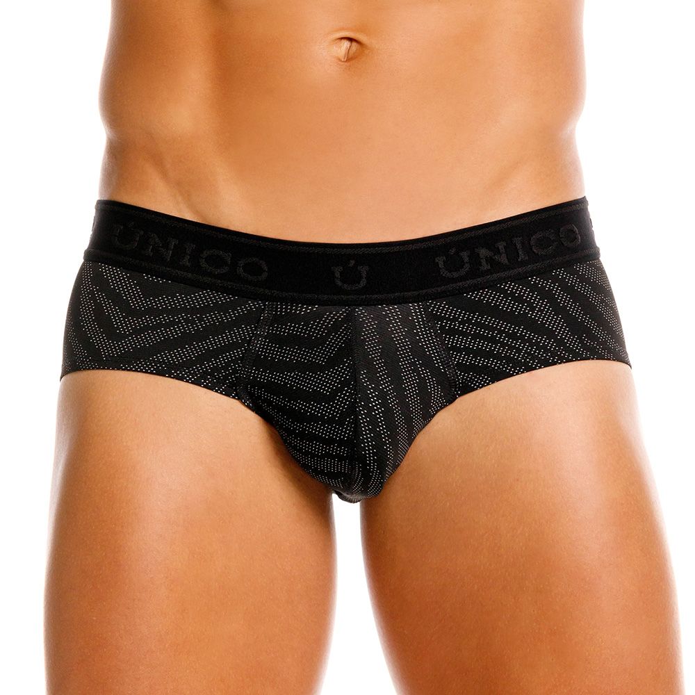 Mundo Unico Men's Underwear 25050101104 Zelmur Briefs Color 99-Black
