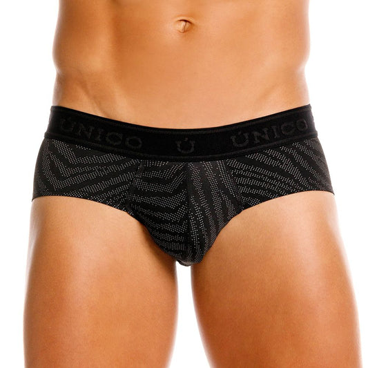 Mundo Unico Men's Underwear 25050101104 Zelmur Briefs Color 99-Black