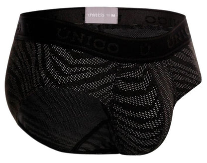 Mundo Unico Men's Underwear 25050101104 Zelmur Briefs Color 99-Black