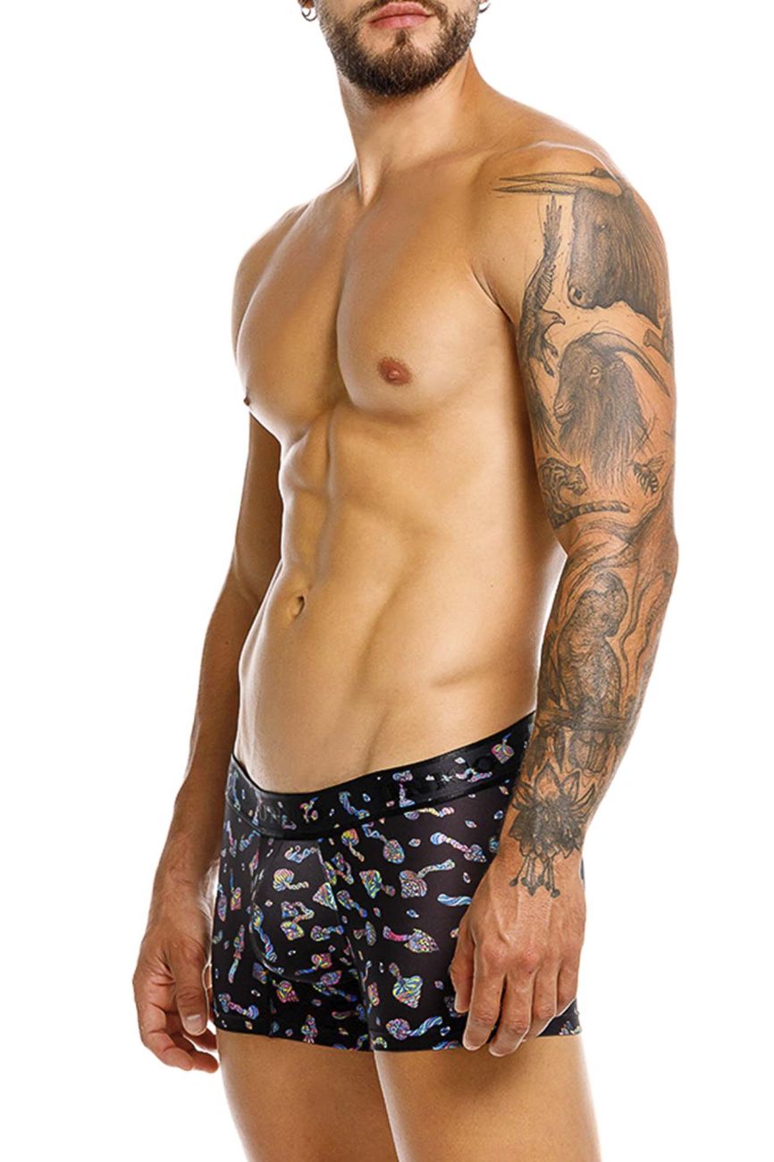 Mundo Unico Men's Underwear 25060100103 Hongos Trunks Color 99-Black
