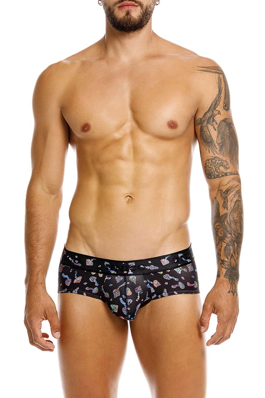 Mundo Unico Men's Underwear 25060101103 Hongos Briefs Color 99-Black