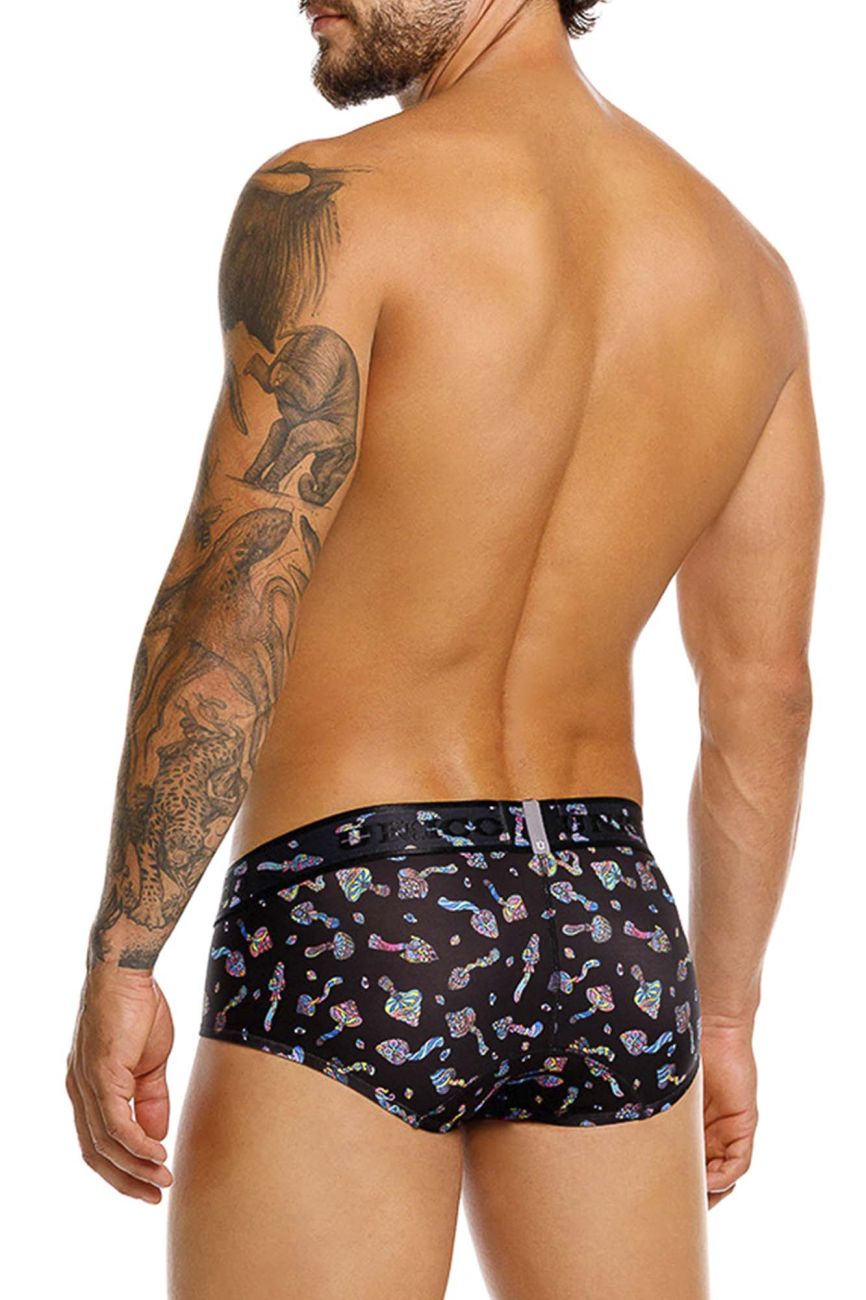 Mundo Unico Men's Underwear 25060101103 Hongos Briefs Color 99-Black