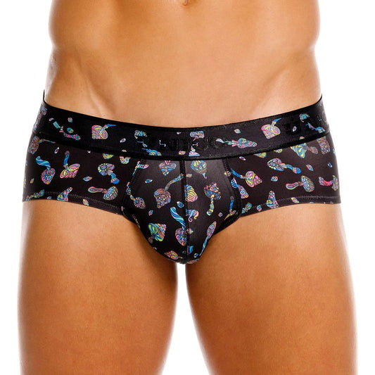 Mundo Unico Men's Underwear 25060101103 Hongos Briefs Color 99-Black