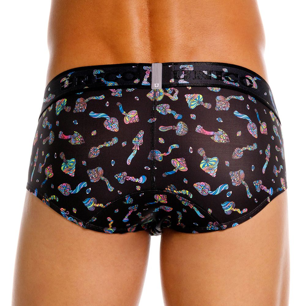 Mundo Unico Men's Underwear 25060101103 Hongos Briefs Color 99-Black