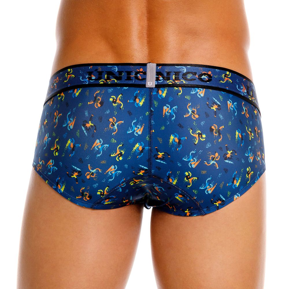 Mundo Unico Men's Underwear 25060101106 Pacer Briefs Color 46-Blue