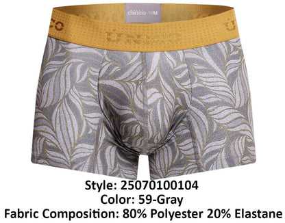 Mundo Unico Men's Underwear 25070100104 Caudal Trunks Color 59-Gray