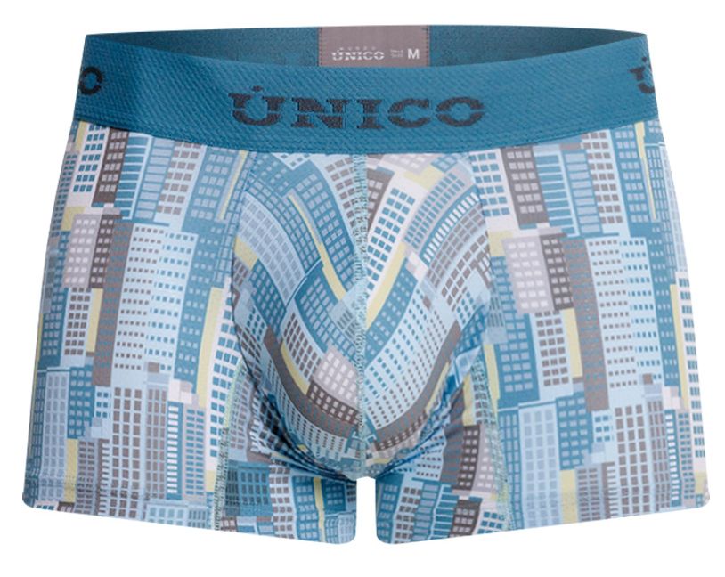 Mundo Unico Men's Underwear 26020100103 Ocarina Trunks Color 46-Blue