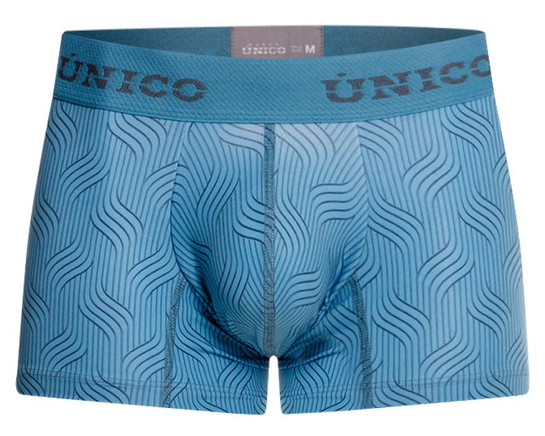Mundo Unico Men's Underwear 26020100111 Lenoso Trunks Color 46-Blue