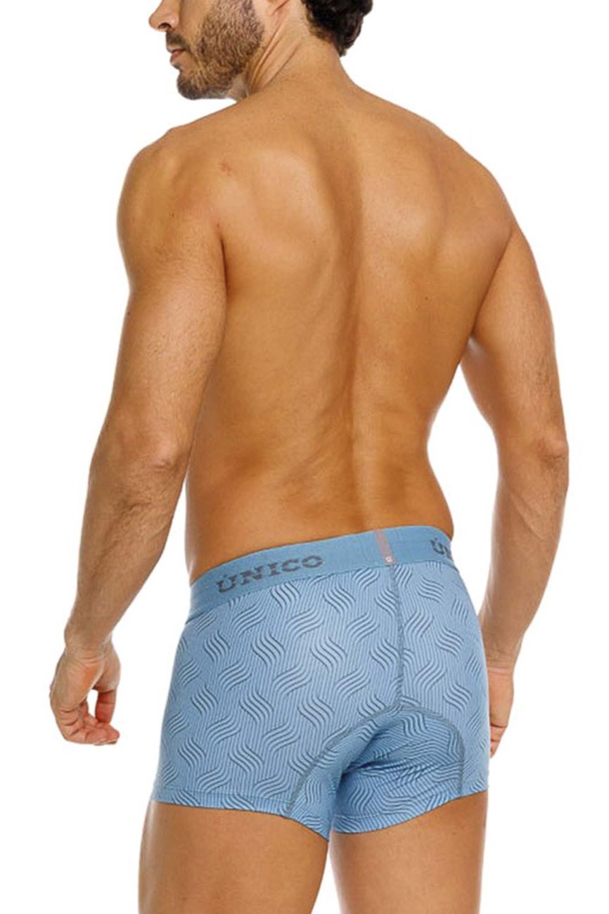 Mundo Unico Men's Underwear 26020100111 Lenoso Trunks Color 46-Blue