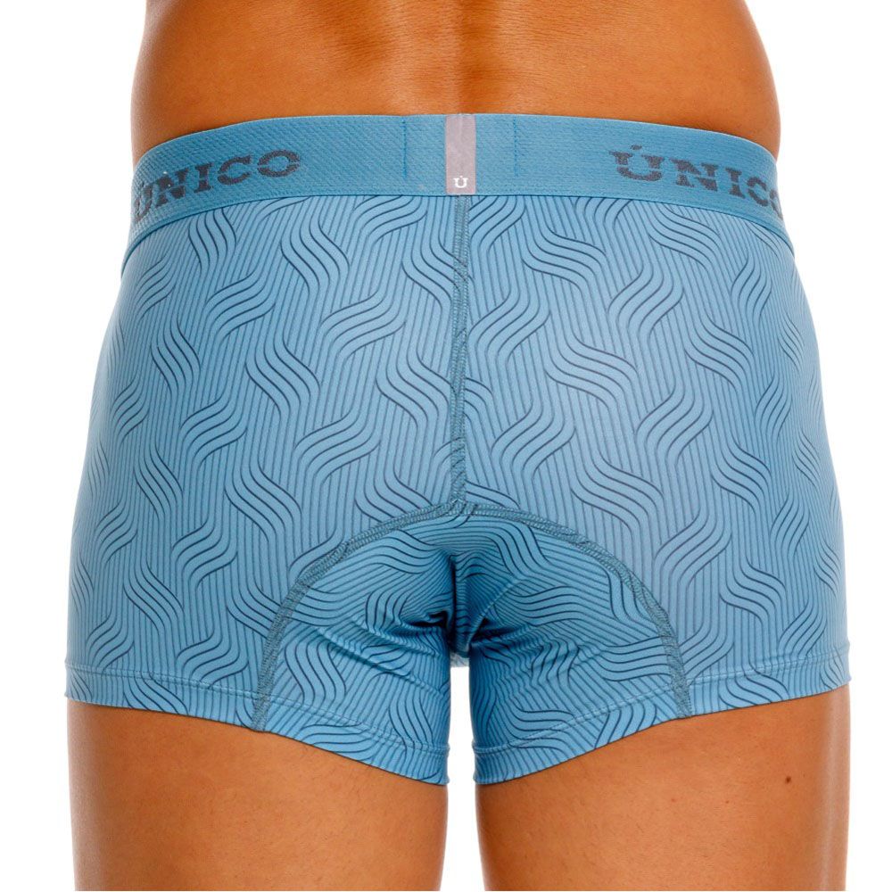Mundo Unico Men's Underwear 26020100111 Lenoso Trunks Color 46-Blue