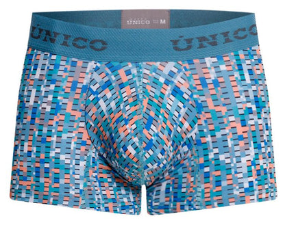 Mundo Unico Men's Underwear 26020100112 Lignina Trunks Color 46-Blue