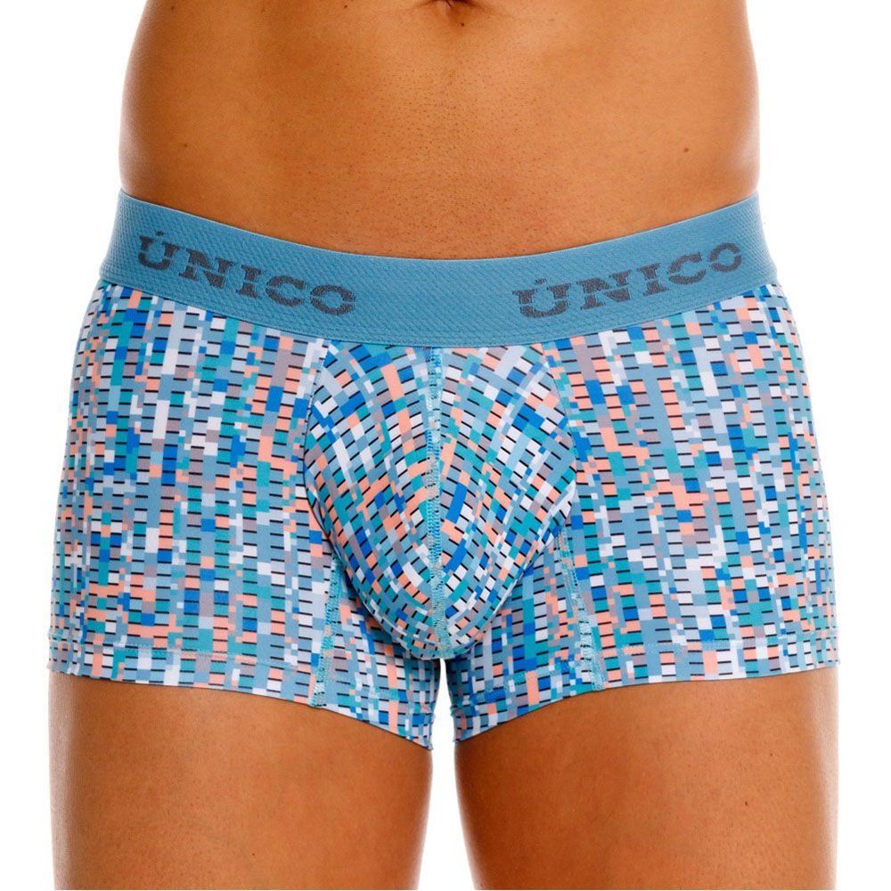 Mundo Unico Men's Underwear 26020100112 Lignina Trunks Color 46-Blue