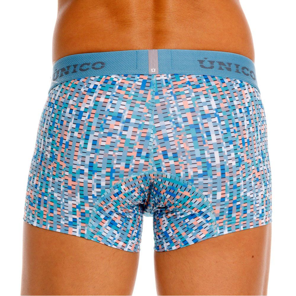Mundo Unico Men's Underwear 26020100112 Lignina Trunks Color 46-Blue