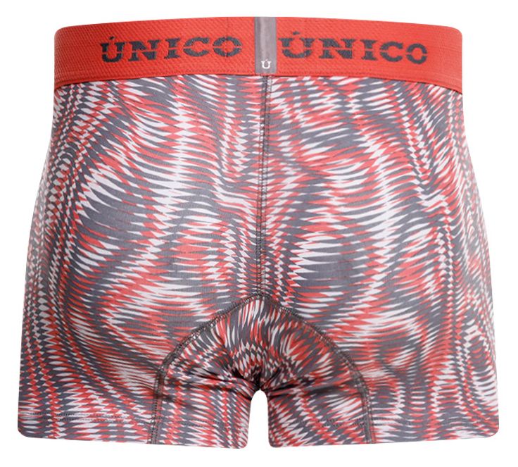 Mundo Unico Men's Underwear 26020100116 Acanalado Trunks Color 22-Pink