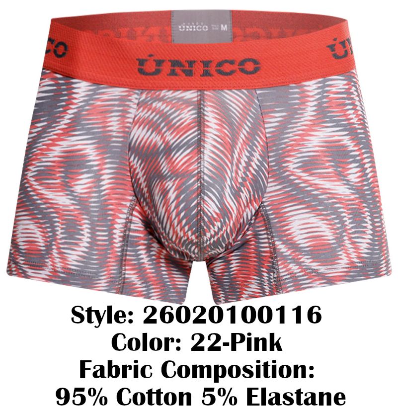 Mundo Unico Acanalado Trunks Color 22-Pink