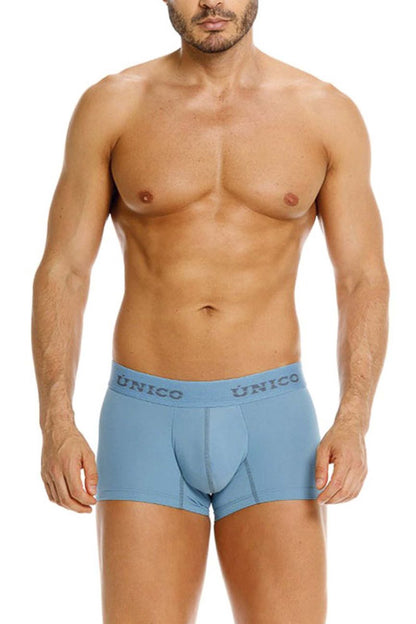 Mundo Unico Men's Underwear 26020100118 Ventisca Trunks Color 46-Blue