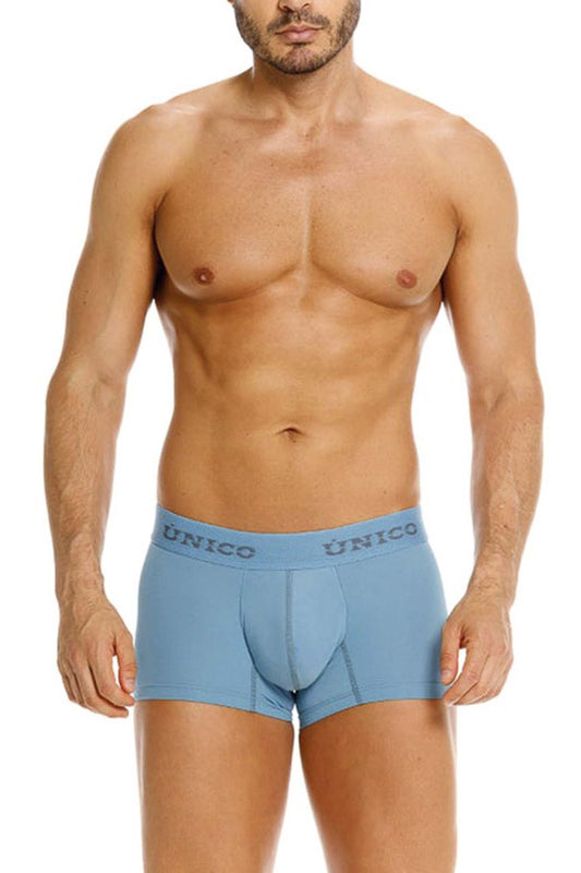 Mundo Unico Men's Underwear 26020100118 Ventisca Trunks Color 46-Blue