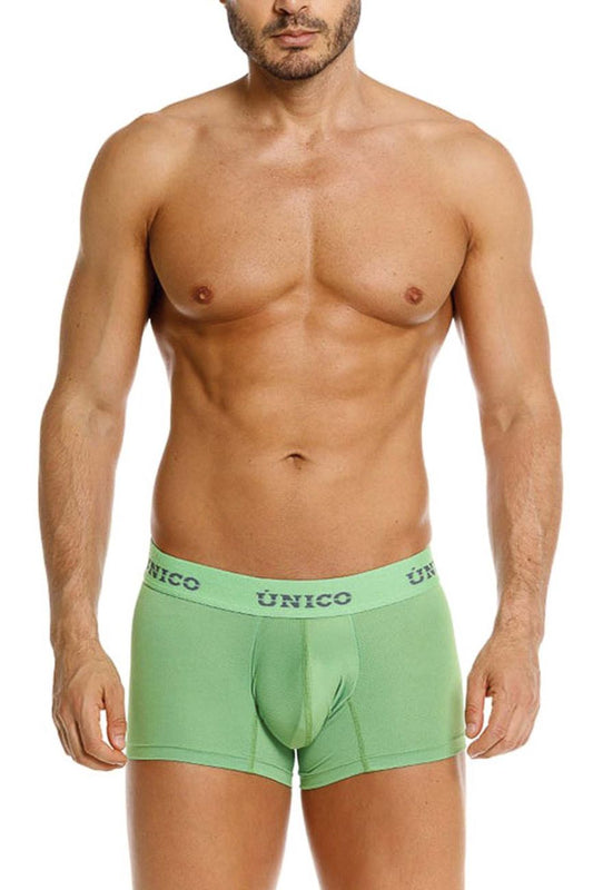 Mundo Unico Men's Underwear 26020100119 Frog Trunks Color 43-Green