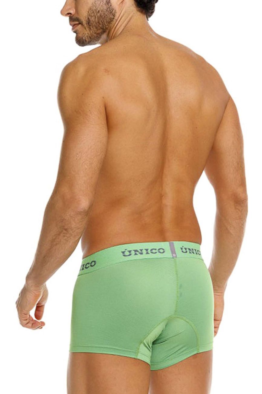 Mundo Unico Men's Underwear 26020100119 Frog Trunks Color 43-Green