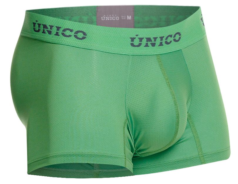 Mundo Unico Men's Underwear 26020100119 Frog Trunks Color 43-Green