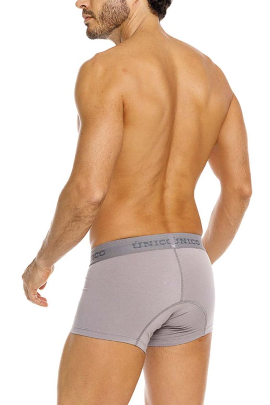 Mundo Unico Men's Underwear 26020100120 Ruano Trunks Color 59-Gray