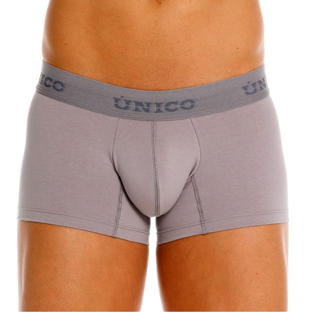 Mundo Unico Men's Underwear 26020100120 Ruano Trunks Color 59-Gray