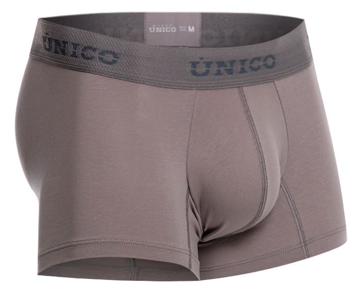 Mundo Unico Men's Underwear 26020100120 Ruano Trunks Color 59-Gray