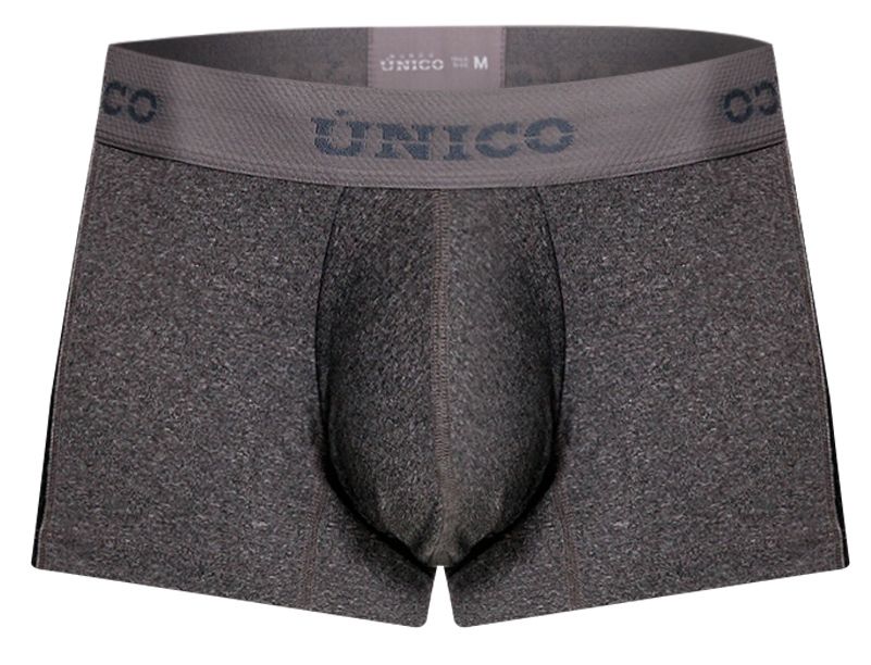 Mundo Unico Men's Underwear 26020100121 Brio Trunks Color 59-Gray