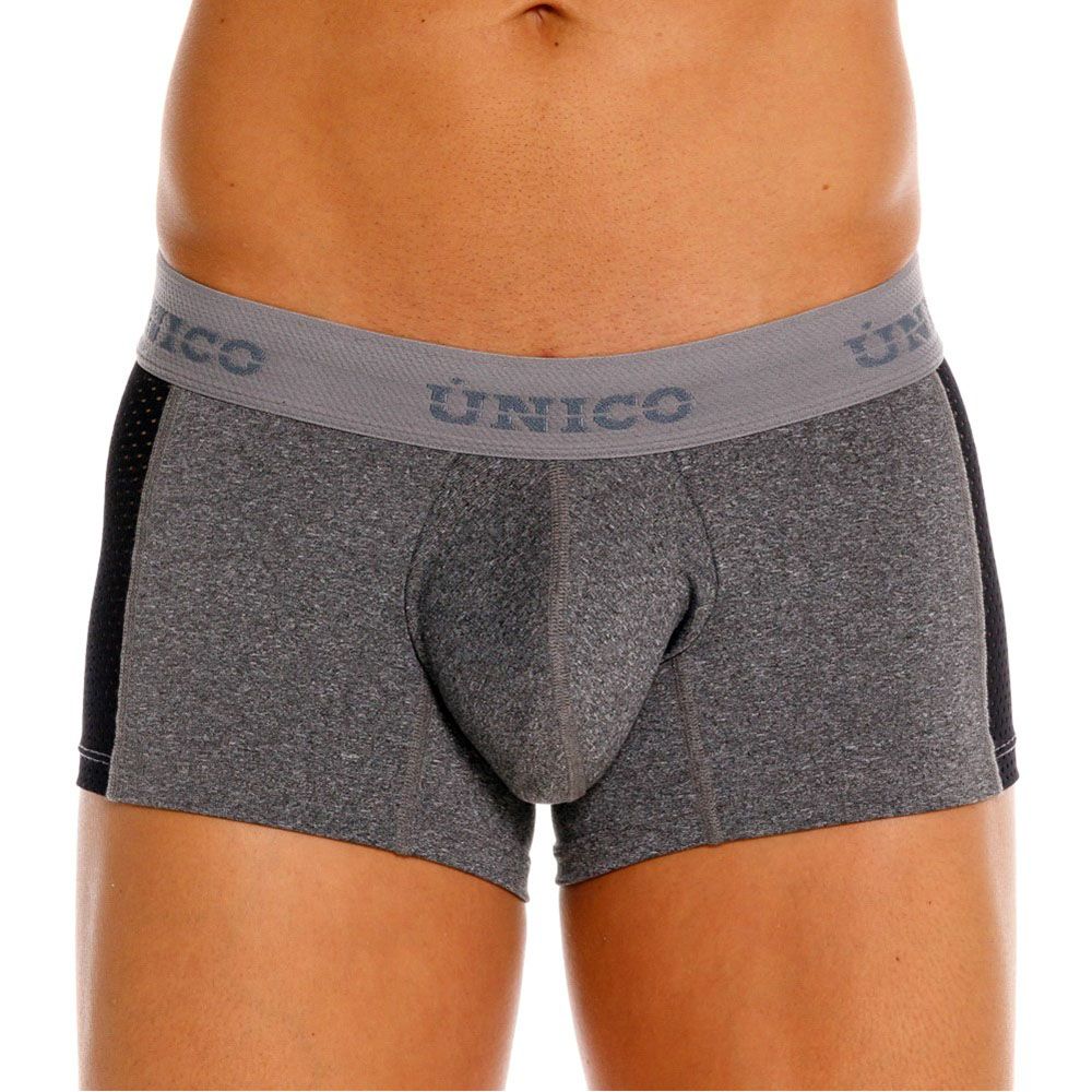 Mundo Unico Men's Underwear 26020100121 Brio Trunks Color 59-Gray