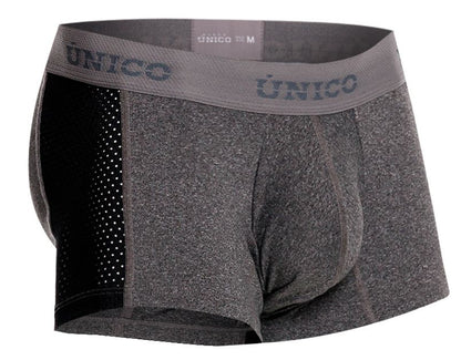Mundo Unico Men's Underwear 26020100121 Brio Trunks Color 59-Gray