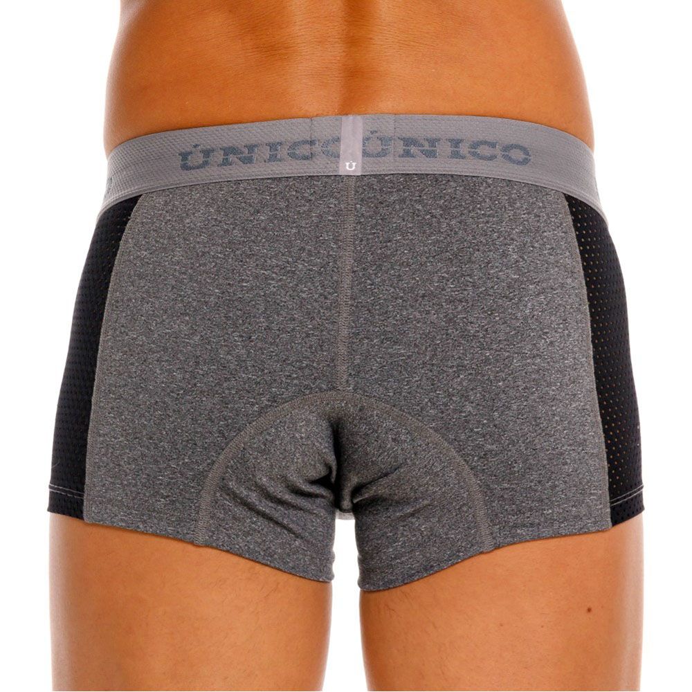 Mundo Unico Men's Underwear 26020100121 Brio Trunks Color 59-Gray