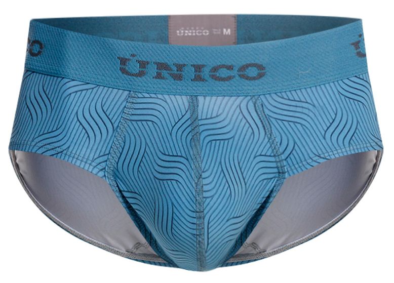 Mundo Unico Men's Underwear 26020101111 Lenoso Briefs Color 46-Blue