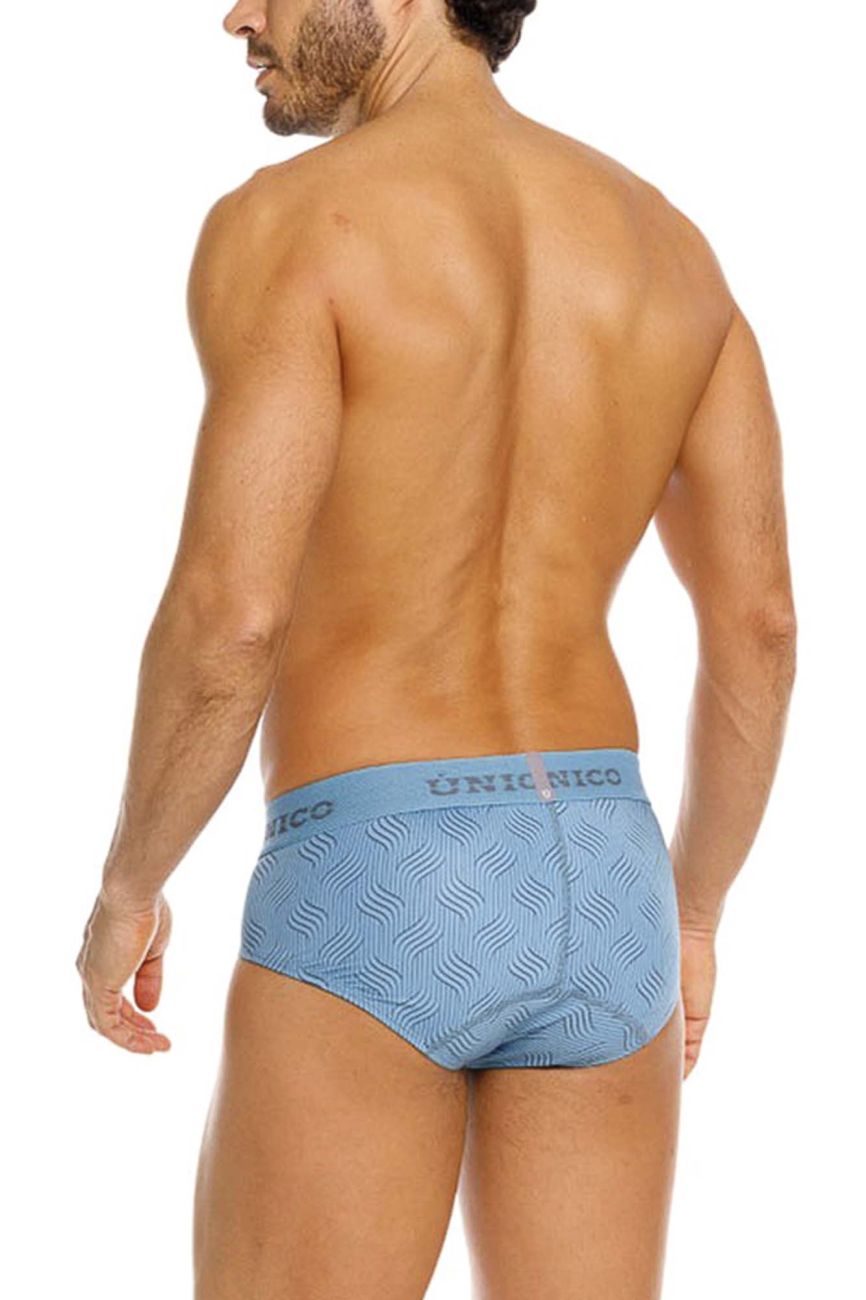 Mundo Unico Men's Underwear 26020101111 Lenoso Briefs Color 46-Blue