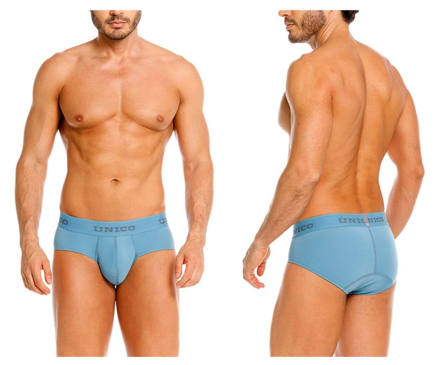 Mundo Unico Men's Underwear 26020101118 Ventisca Briefs Color 46-Blue