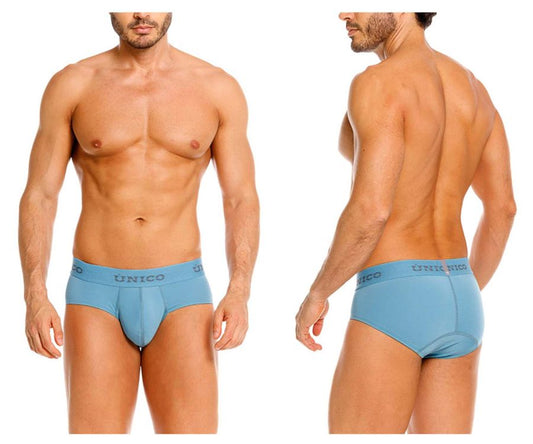 Mundo Unico Men's Underwear 26020101118 Ventisca Briefs Color 46-Blue