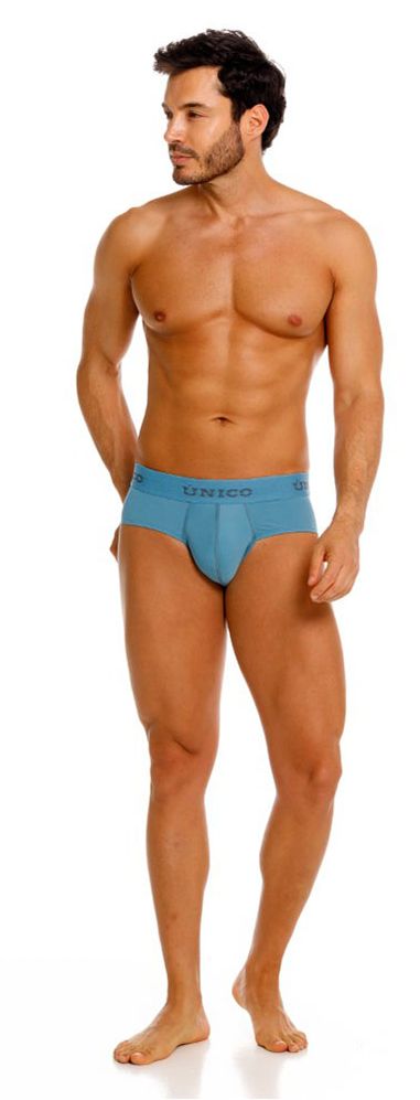 Mundo Unico Men's Underwear 26020101118 Ventisca Briefs Color 46-Blue