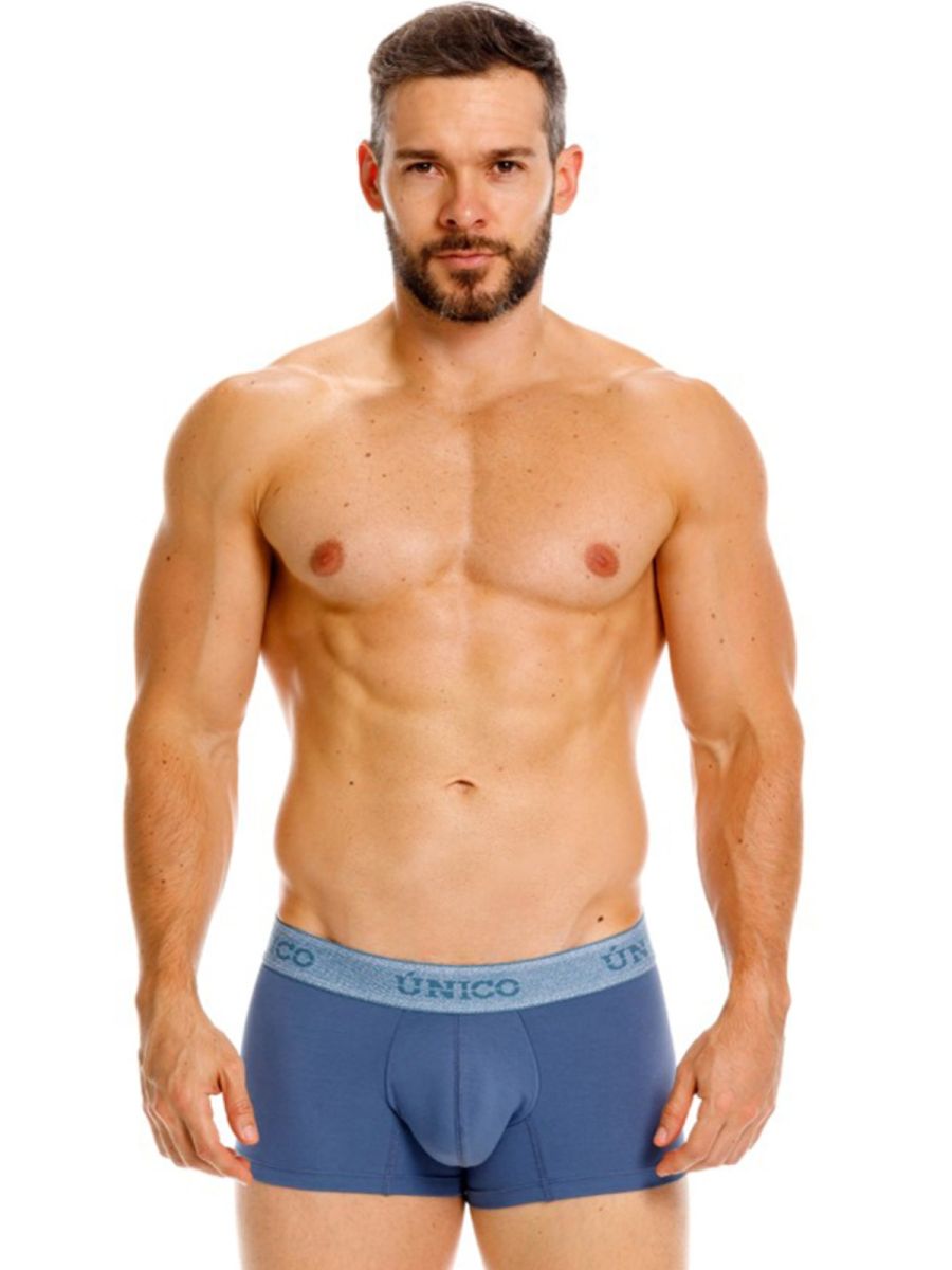 Mundo Unico Men's Underwear 26040100117 Classic Trunks - Premium Men's Everyday Essential Color 46-Teal