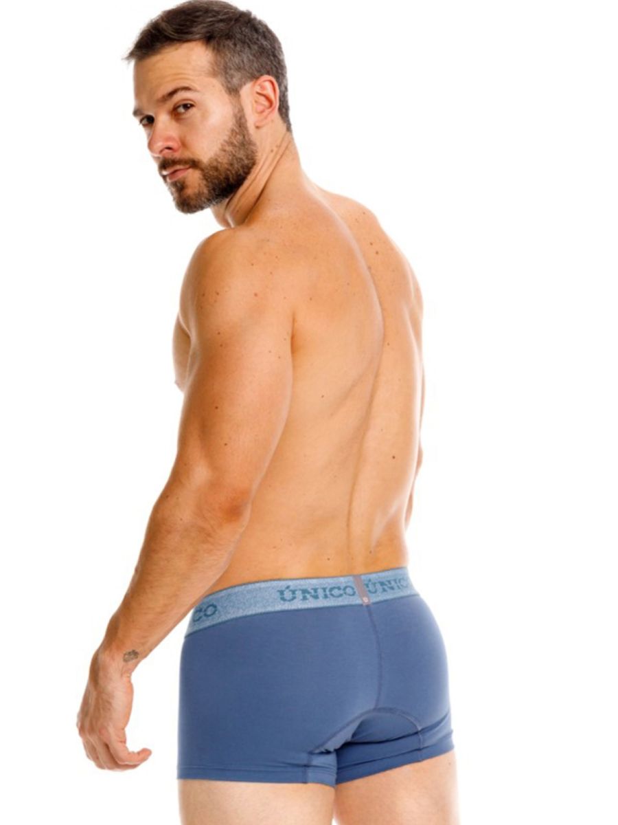 Mundo Unico Men's Underwear 26040100117 Classic Trunks - Premium Men's Everyday Essential Color 46-Teal