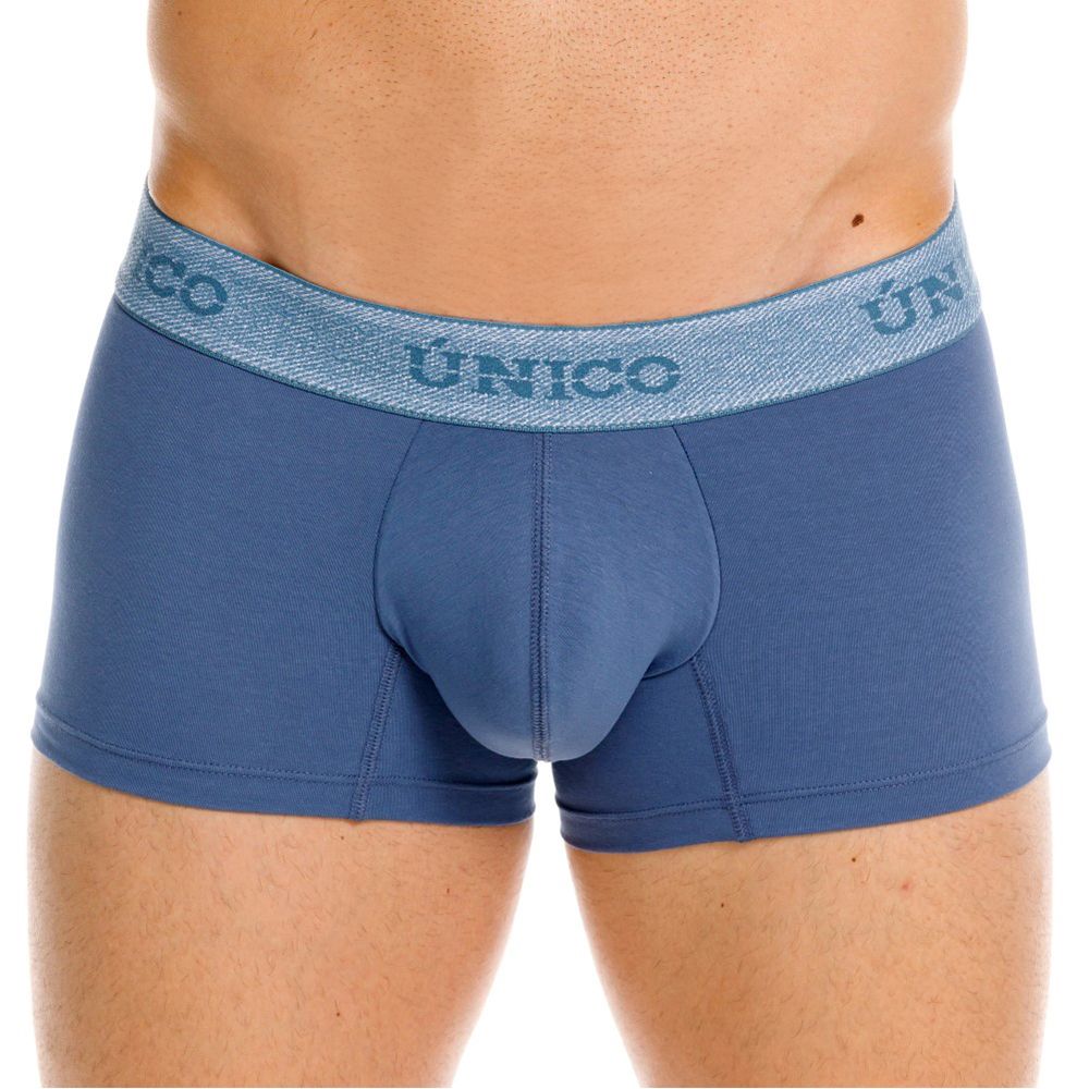 Mundo Unico Men's Underwear 26040100117 Classic Trunks - Premium Men's Everyday Essential Color 46-Teal