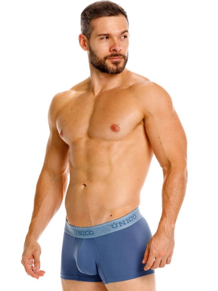 Mundo Unico Men's Underwear 26040100117 Classic Trunks - Premium Men's Everyday Essential Color 46-Teal