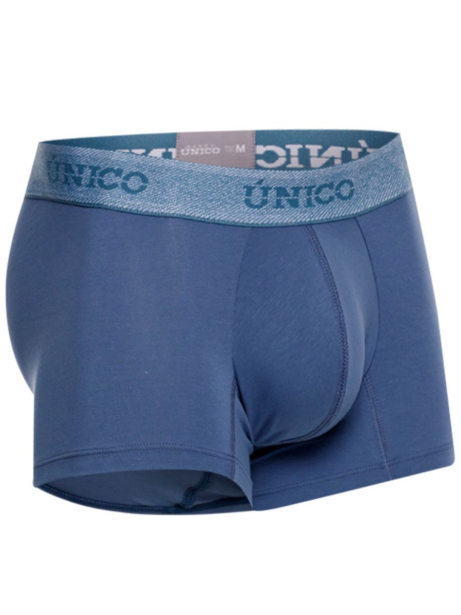 Mundo Unico Men's Underwear 26040100117 Classic Trunks - Premium Men's Everyday Essential Color 46-Teal