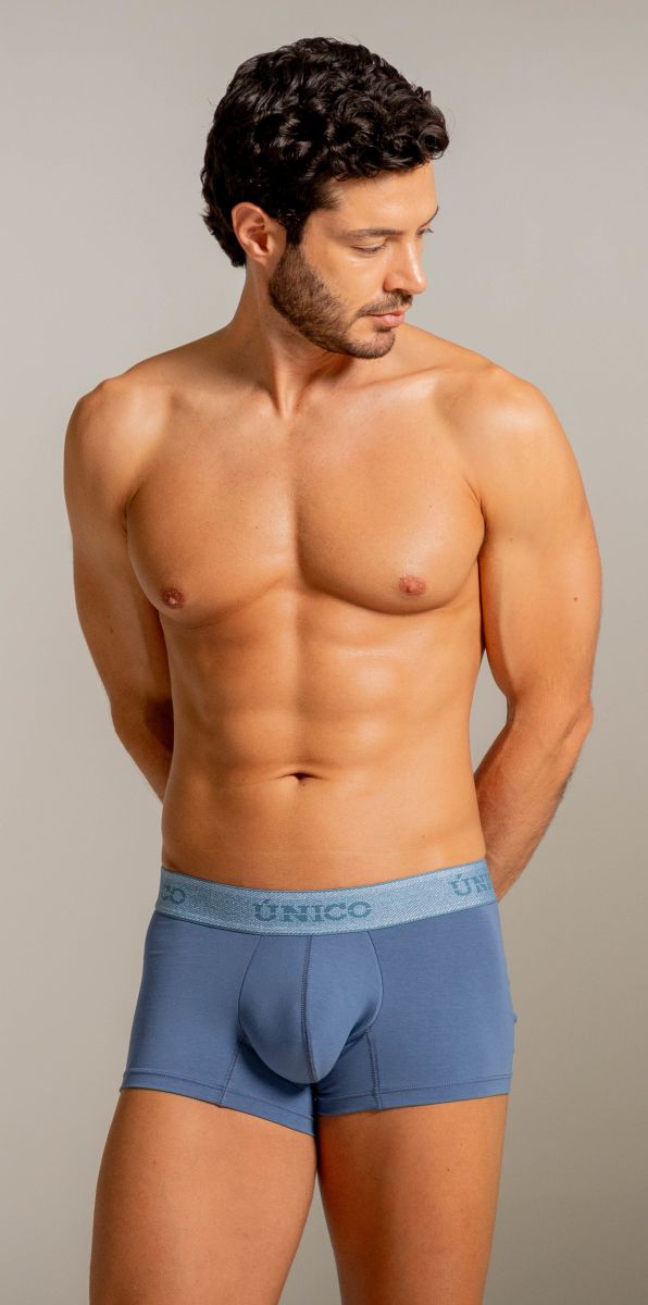 Mundo Unico Men's Underwear 26040100117 Classic Trunks - Premium Men's Everyday Essential Color 46-Teal