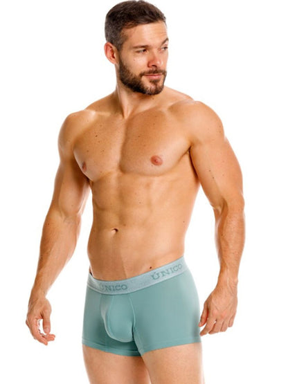 Mundo Unico Men's Underwear 26040100121 Ceramic Trunks Color 43-Green