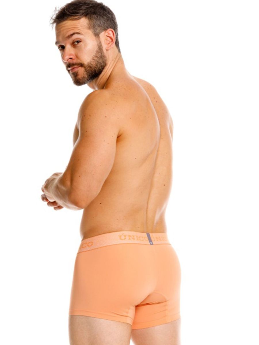 Mundo Unico Men's Underwear 26040100122 Classic Trunks Color 40-Apricot - Premium Support and Style