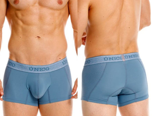 Mundo Unico Men's Underwear 26040100127 Classic Trunks Color 46-Blue - Premium Athletic Comfort