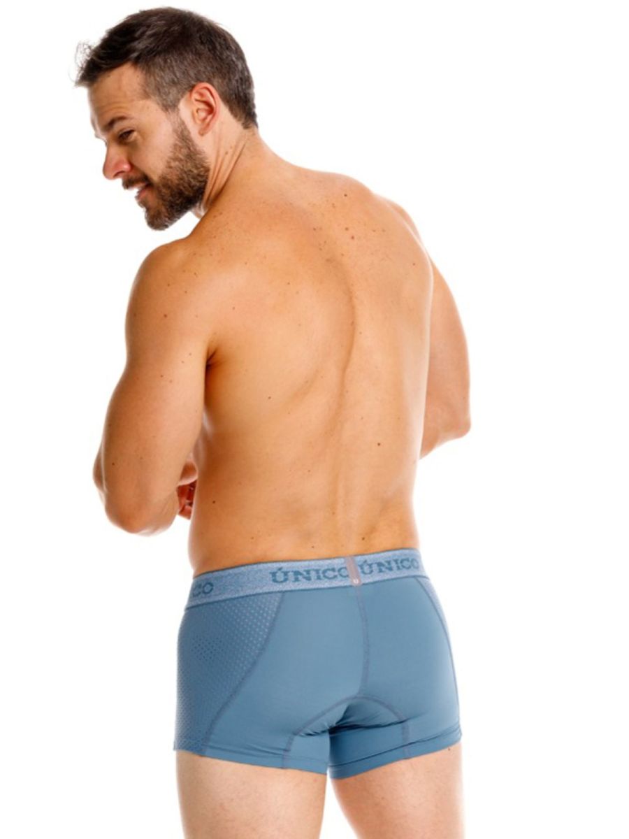 Mundo Unico Men's Underwear 26040100127 Classic Trunks Color 46-Blue - Premium Athletic Comfort