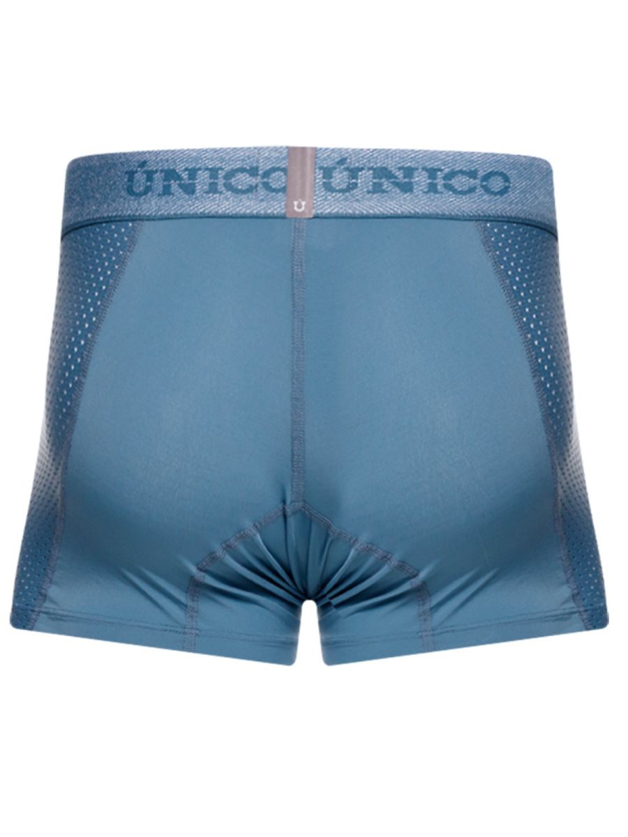 Mundo Unico Men's Underwear 26040100127 Classic Trunks Color 46-Blue - Premium Athletic Comfort
