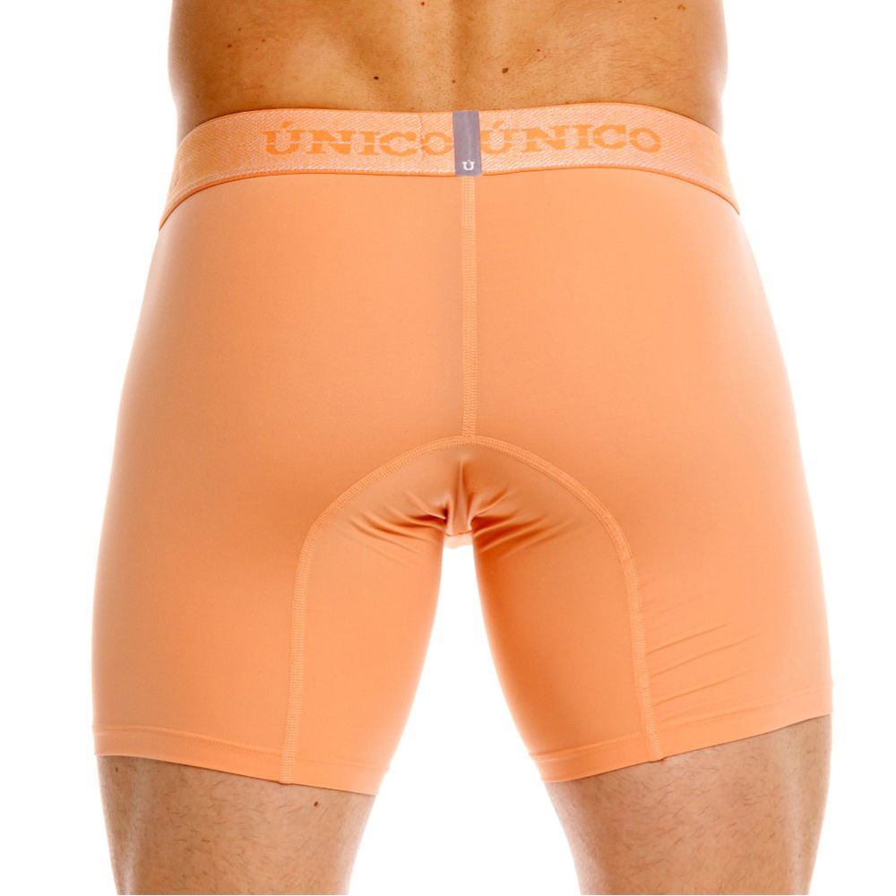 Mundo Unico Men's Underwear 26040100222 Classic Boxer Briefs in Apricot - Essential Comfort Color 40-Apricot
