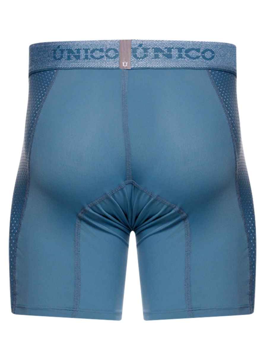 Mundo Unico Men's Underwear 26040100227 Classic Boxer Briefs Color 46-Blue - Premium Comfort and Fit