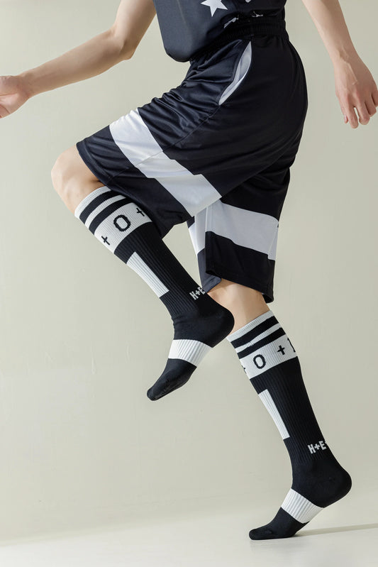 Compression Running Socks - Mid-Calf, Performance Support - front view
